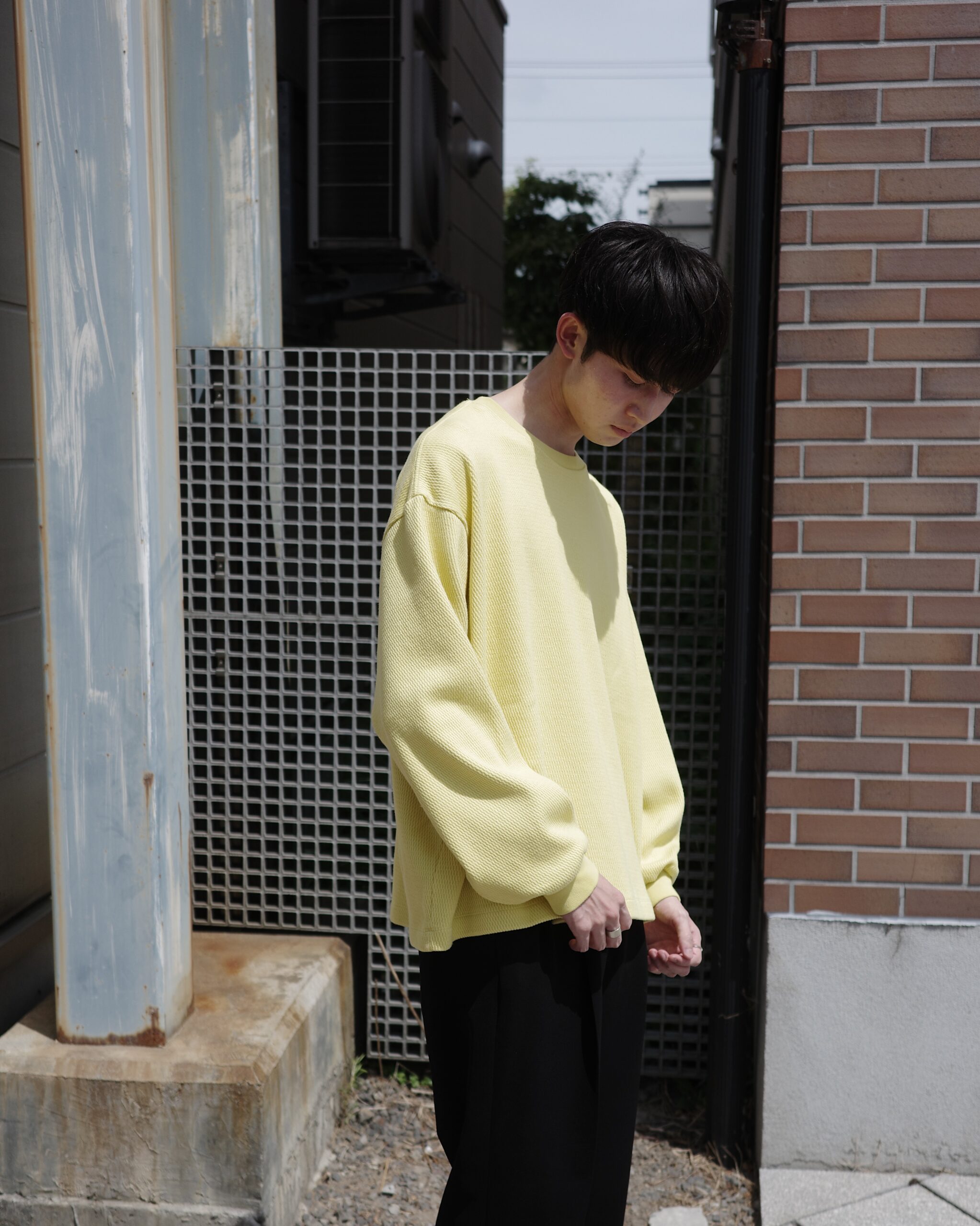 POLYPLOID】OVERSIZE LONGSLEEVE B・C – ポリプロイドのロンT 