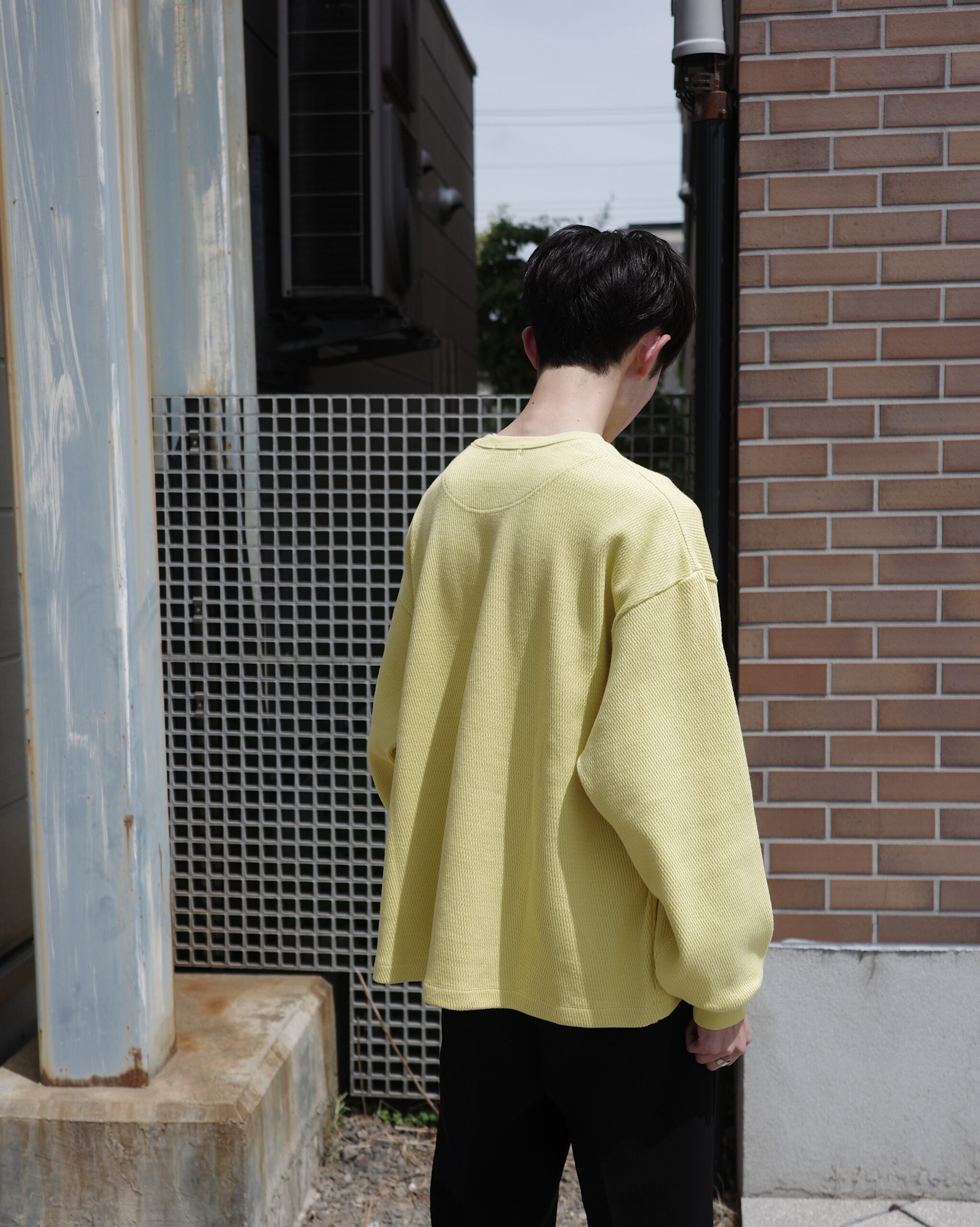 POLYPLOID】OVERSIZE LONGSLEEVE B・C – ポリプロイドのロンT 