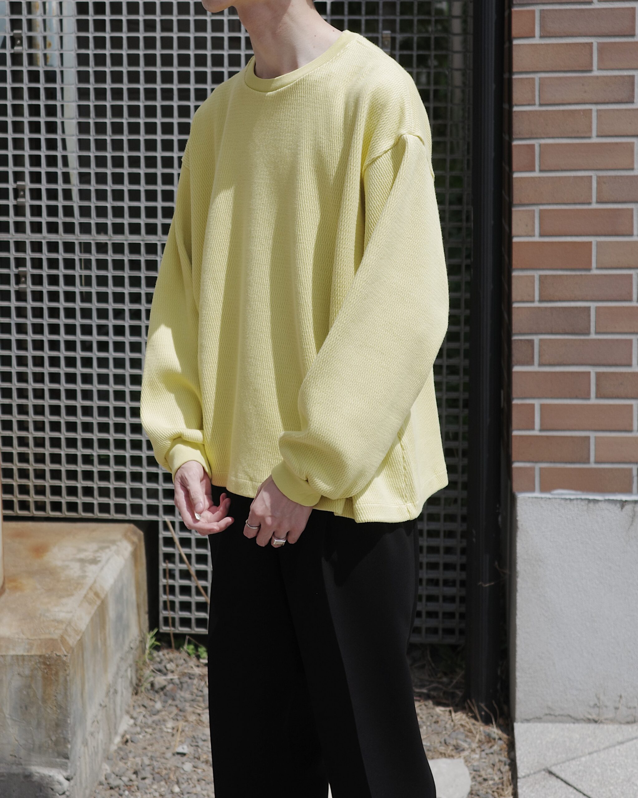 POLYPLOID】OVERSIZE LONGSLEEVE B・C – ポリプロイドのロンT 