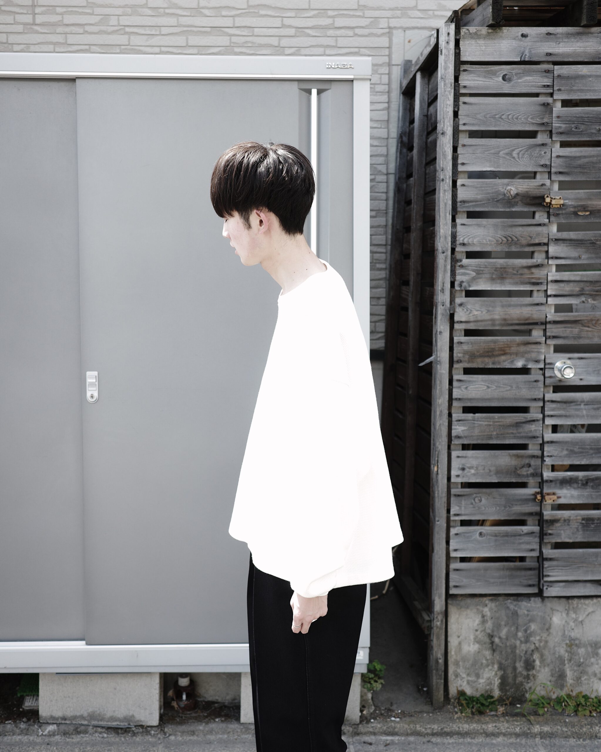 POLYPLOID】OVERSIZE LONGSLEEVE B・C – ポリプロイドのロンT 