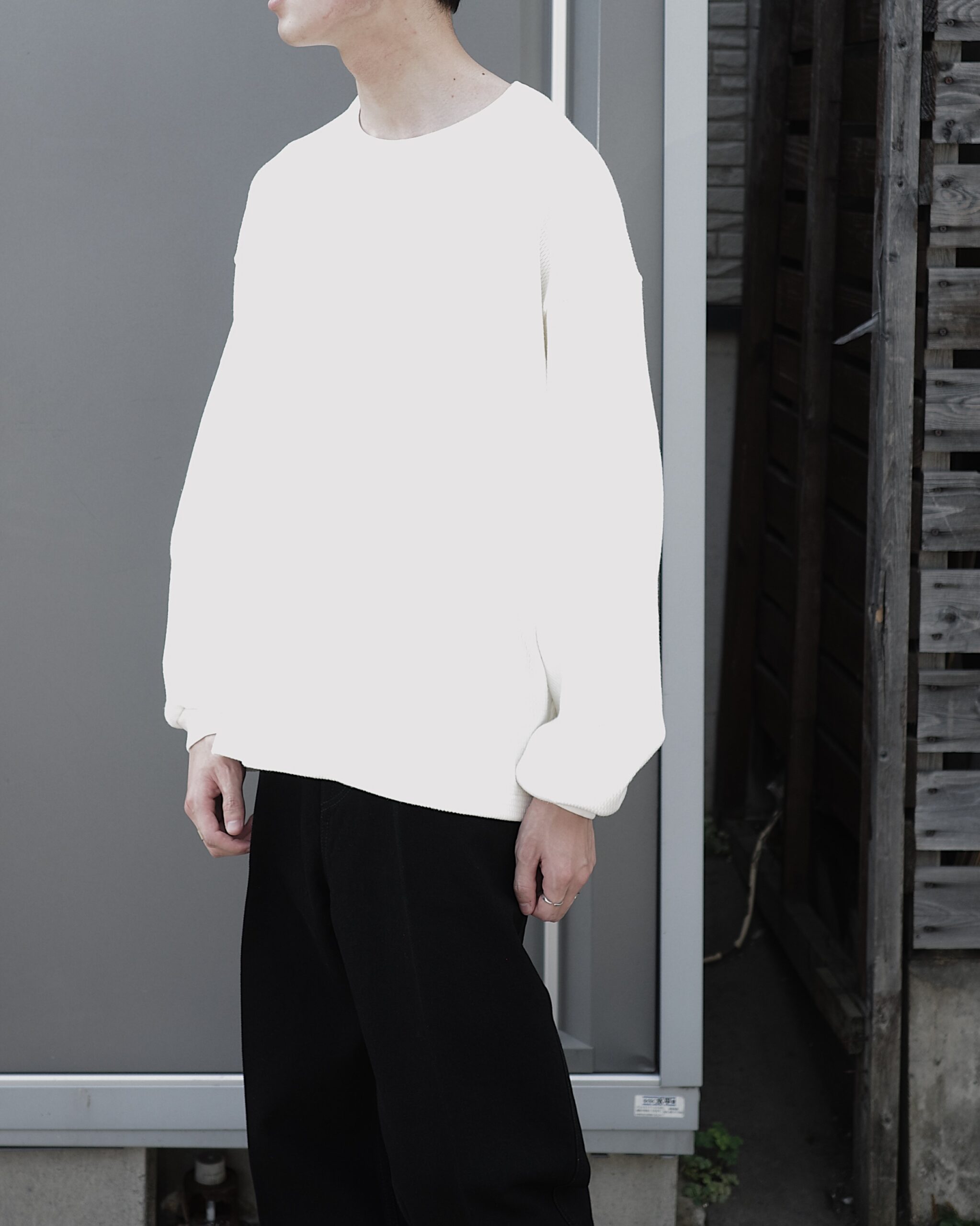 POLYPLOID】OVERSIZE LONGSLEEVE B・C – ポリプロイドのロンT 