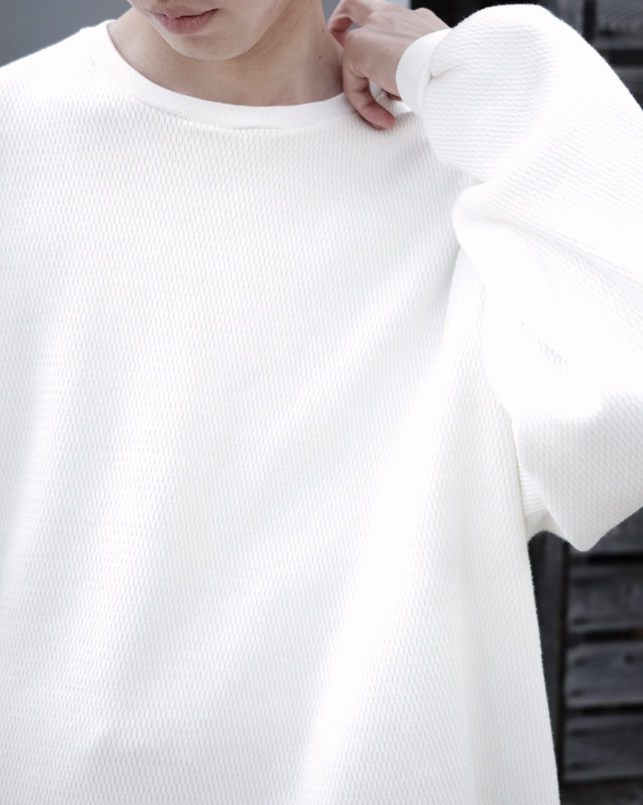 POLYPLOID】OVERSIZE LONGSLEEVE B・C – ポリプロイドのロンT 