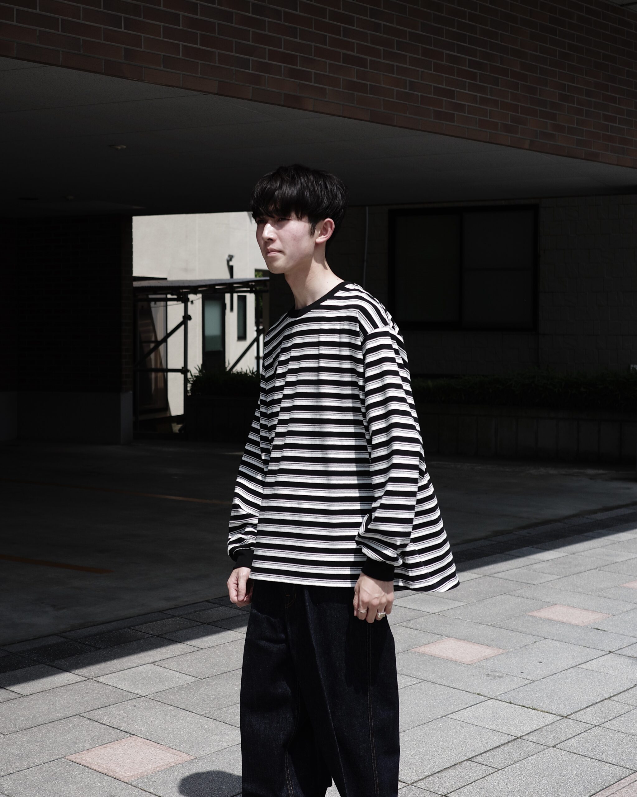 POLYPLOID】OVERSIZE LONGSLEEVE B・C – ポリプロイドのロンT 