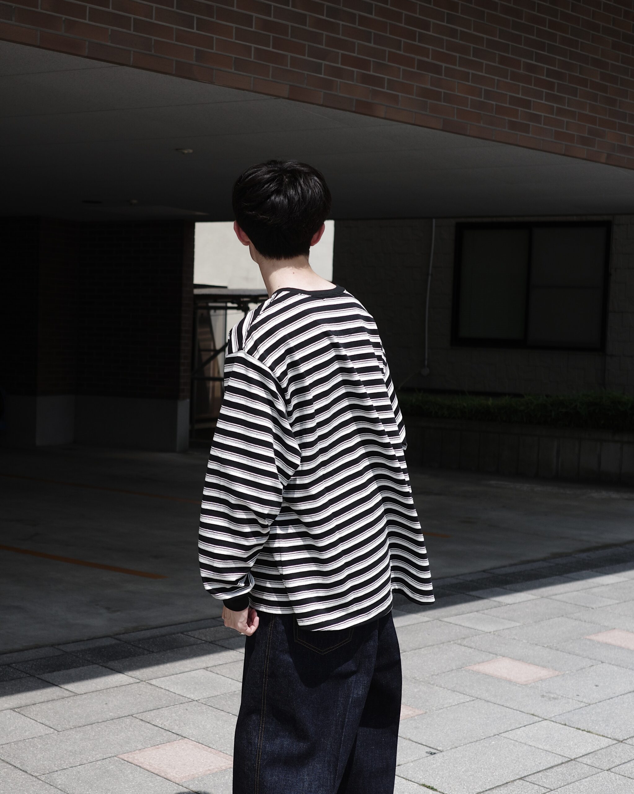 POLYPLOID】OVERSIZE LONGSLEEVE B・C – ポリプロイドのロンT 