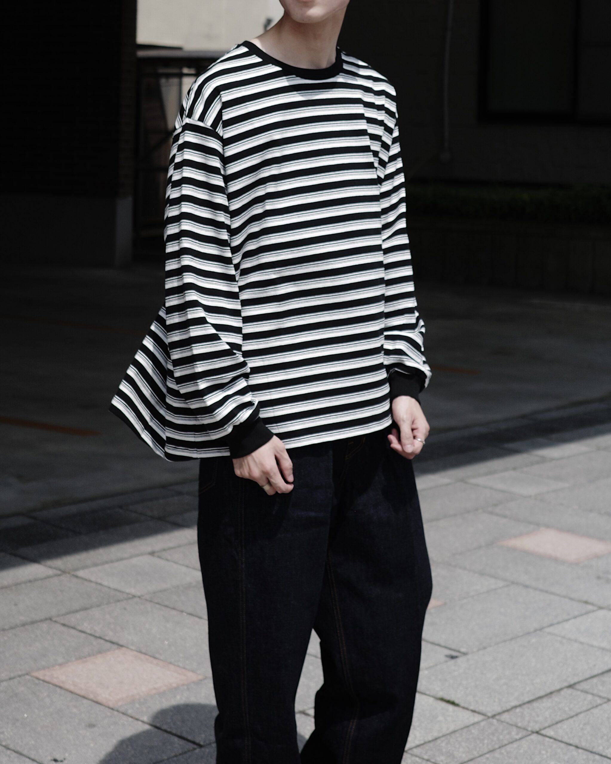 POLYPLOID】OVERSIZE LONGSLEEVE B・C – ポリプロイドのロンT 