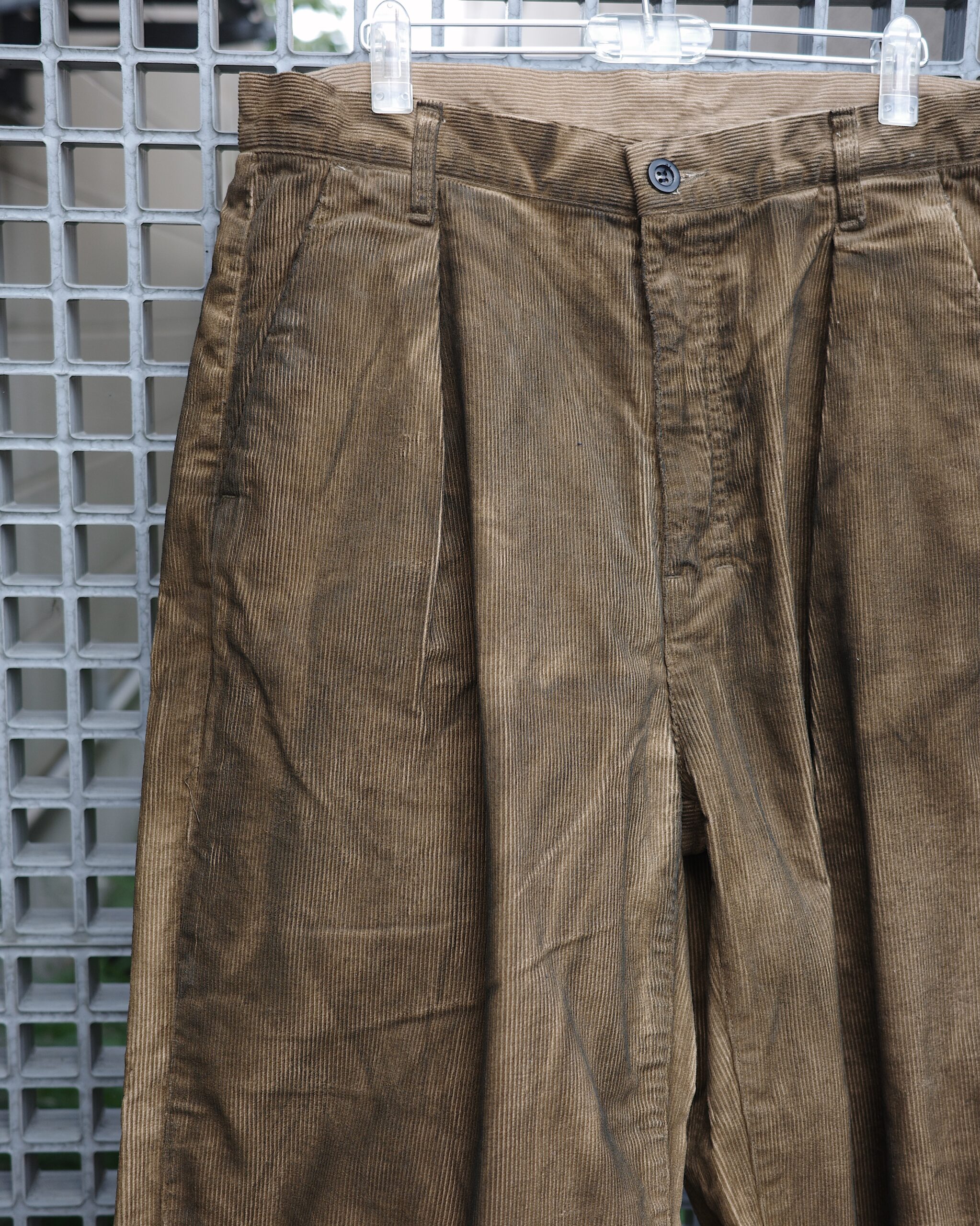 Ls nude 31 ANCELLM】CHAIN KNIT HI-NECK LS T-SHIRT・AGING CORDUROY PANTS | CIENTO BLOG