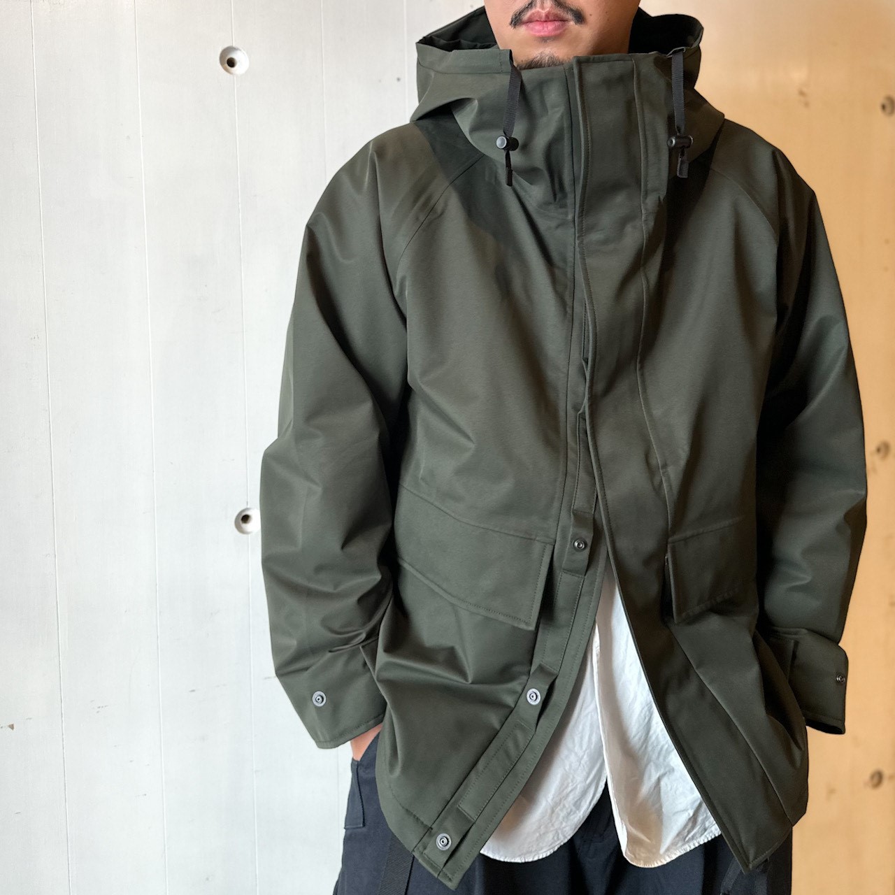 nanamica ナナミカ　フーデッドコート　wind stopper M nanamica ONLINE STORE│