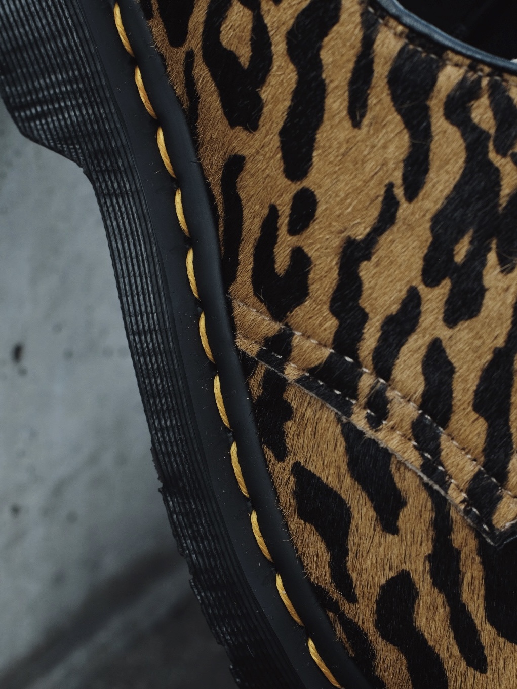 WACKO MARIA × Dr.Martens】 レオパード柄の3ホールシューズ