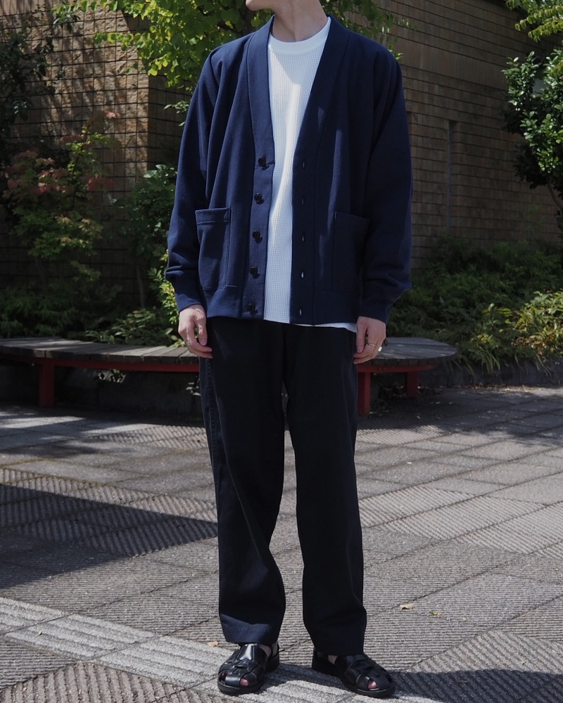 sfc seesee ◆SWEAT CARDIGAN◆新品・未使用 nanamica】- KODENSHI Sweat Cardigan / SUHF361- ナナミカ23FW