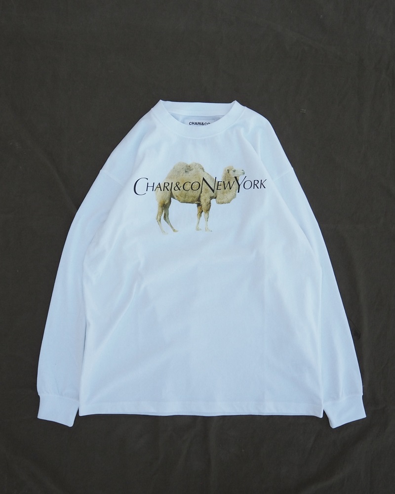 トップス CHARI&CO FLUSHINGLOGOMOTO L/S COOLER TEE トップス CHARI&CO FLUSHINGLOGOMOTO L/S COOLER TEE MOTO