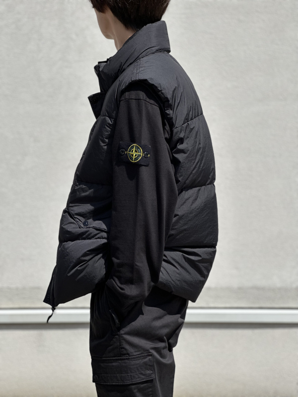 STONE ISLAND ストーンアイランド 781540723 SLEEVELESS REAL DOWN JACKET 通販 青森セレクトショップ