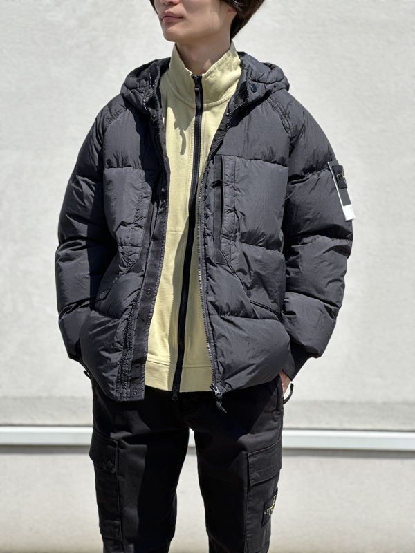 STONE ISLAND ストーンアイランド 781540723 REAL DOWN JACKET 通販 青森セレクトショップ