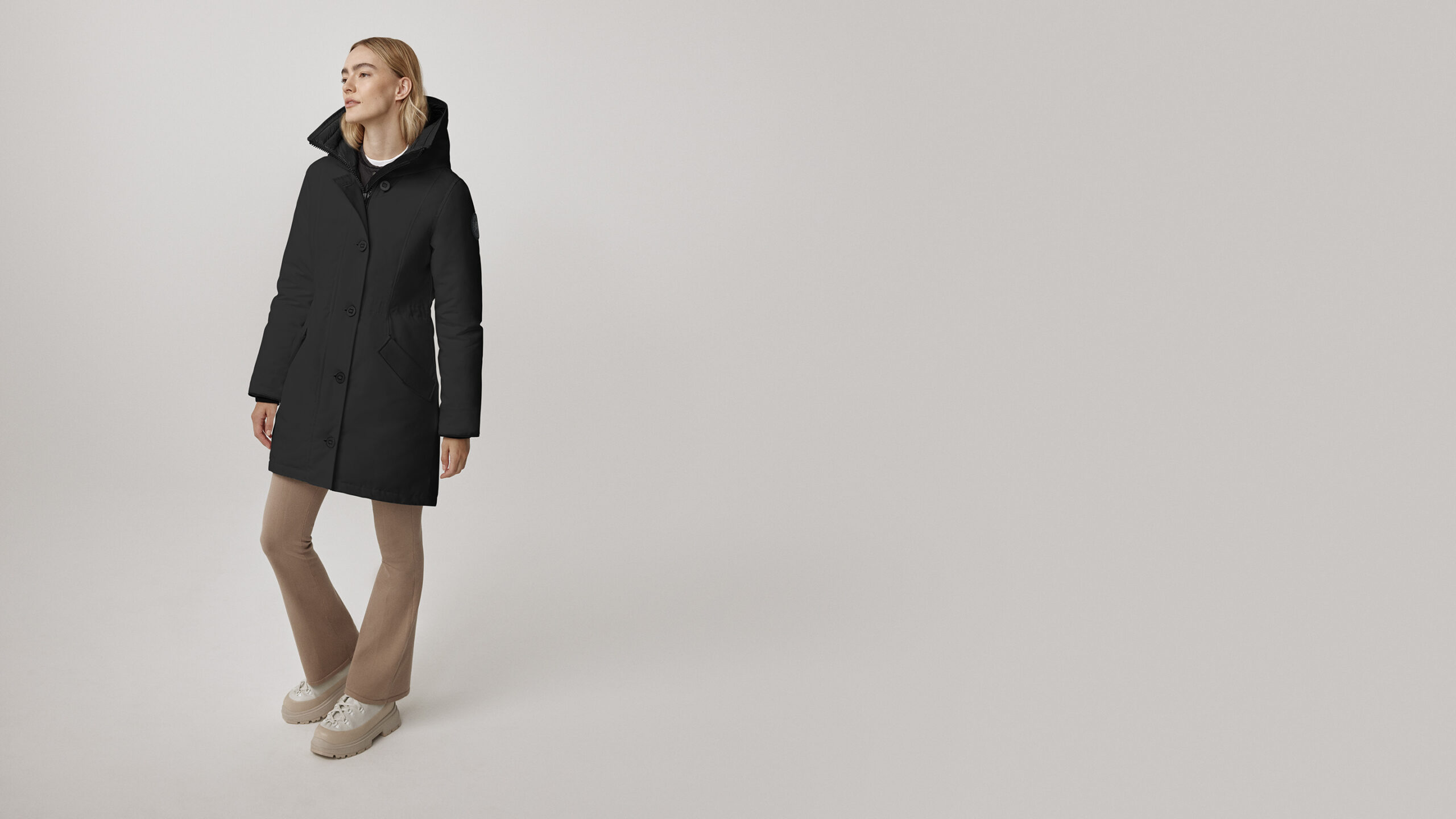 エルムヴェールパーカー 3831L XS black カナダグース CANADA GOOSE】カナダグース2023秋冬 入荷速報 第一弾