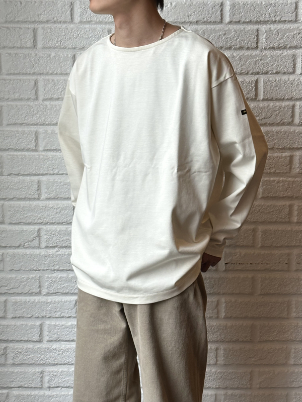 AUBERGE BONHEUR 長袖カットソー ECRU 44 トップス