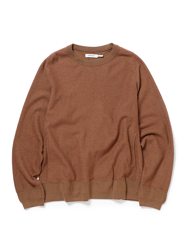 nonnative ノンネイティブ NN-C4304 DWELLER CREW PULLOVER W/N PILE 通販