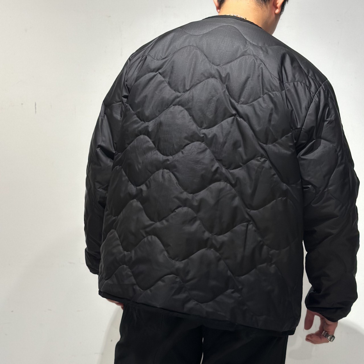 nanamica】－Reversible Down Cardigan・Reversible Insulation Jacket