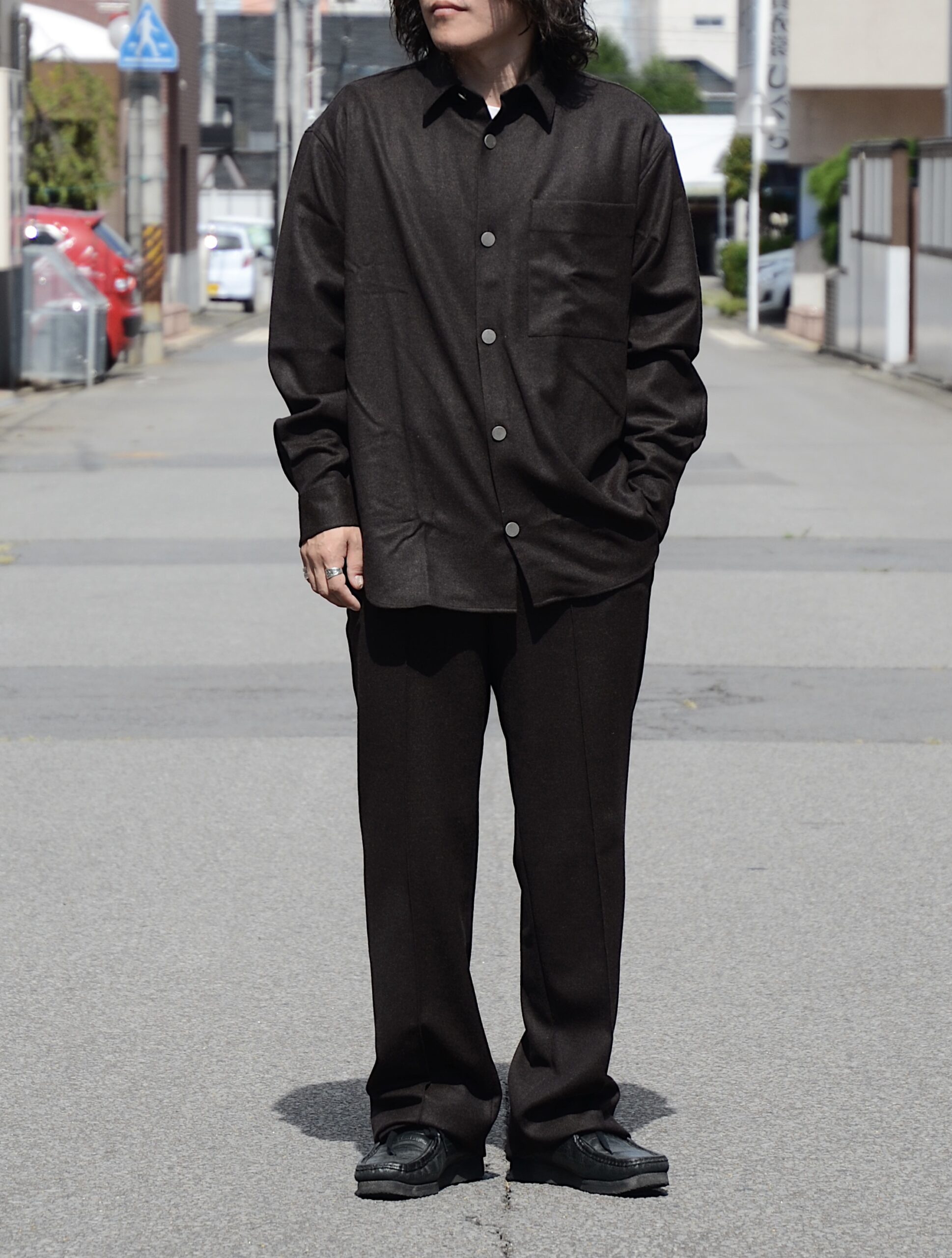 Seya セヤ　シルクツイードパンツ Seya セヤ シルクツイードパンツ