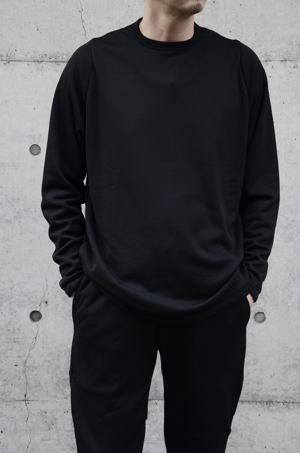 TEATORA テアトラ CARTRIDGE SWEATER WL (BLACK) TT-CG-SWT-WL