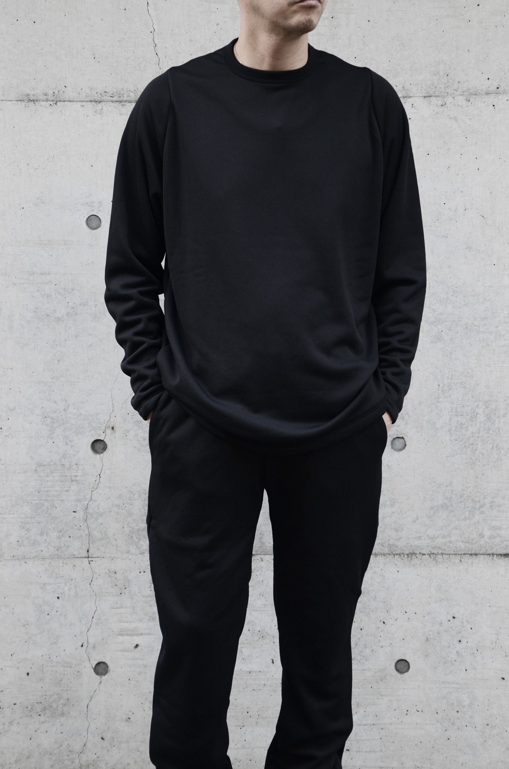 TEATORA テアトラ CARTRIDGE SWEATER WL (BLACK) TT-CG-SWT-WL