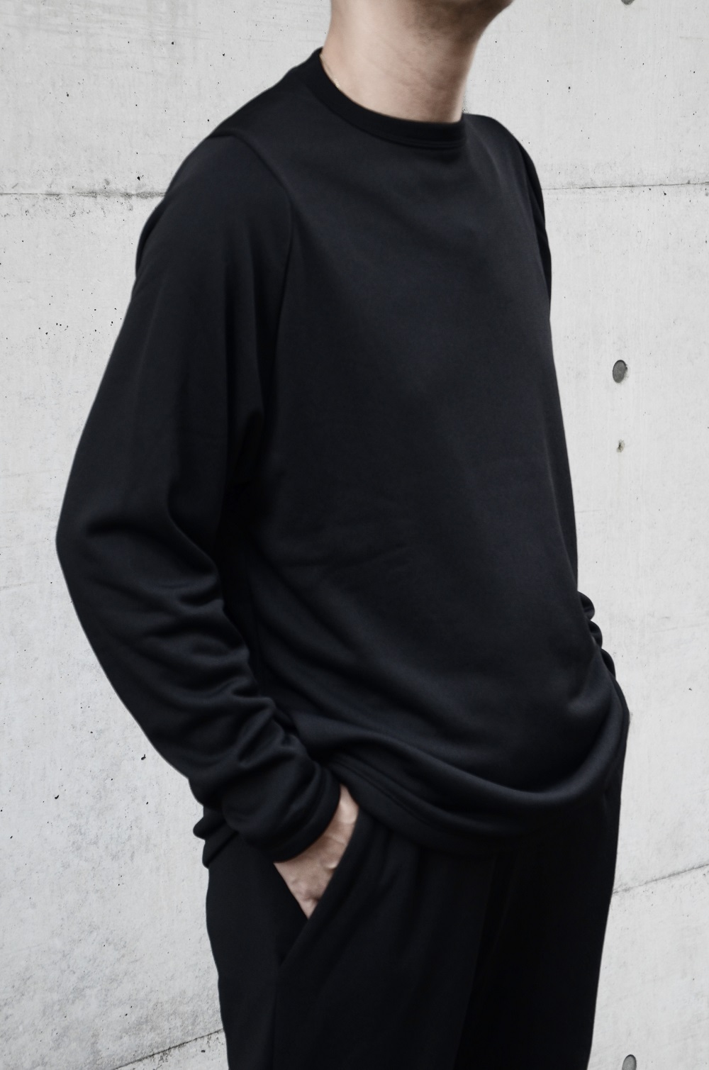 TEATORA テアトラ CARTRIDGE SWEATER WL (BLACK) TT-CG-SWT-WL