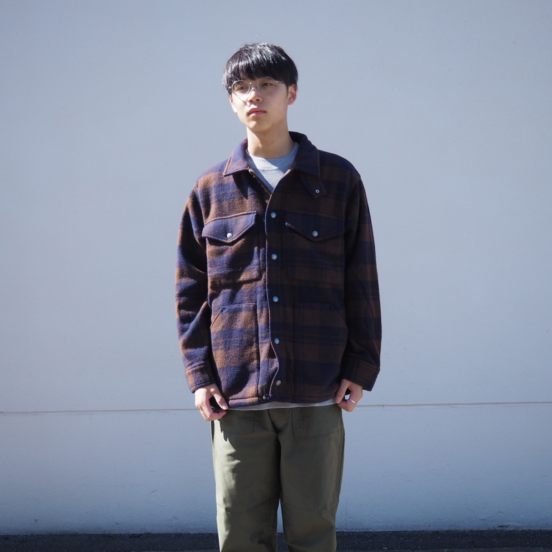 Wool Field CPO Jacket BROWN NP2367N northface purplr label ノースフェイス 　ナナミカ 　通販