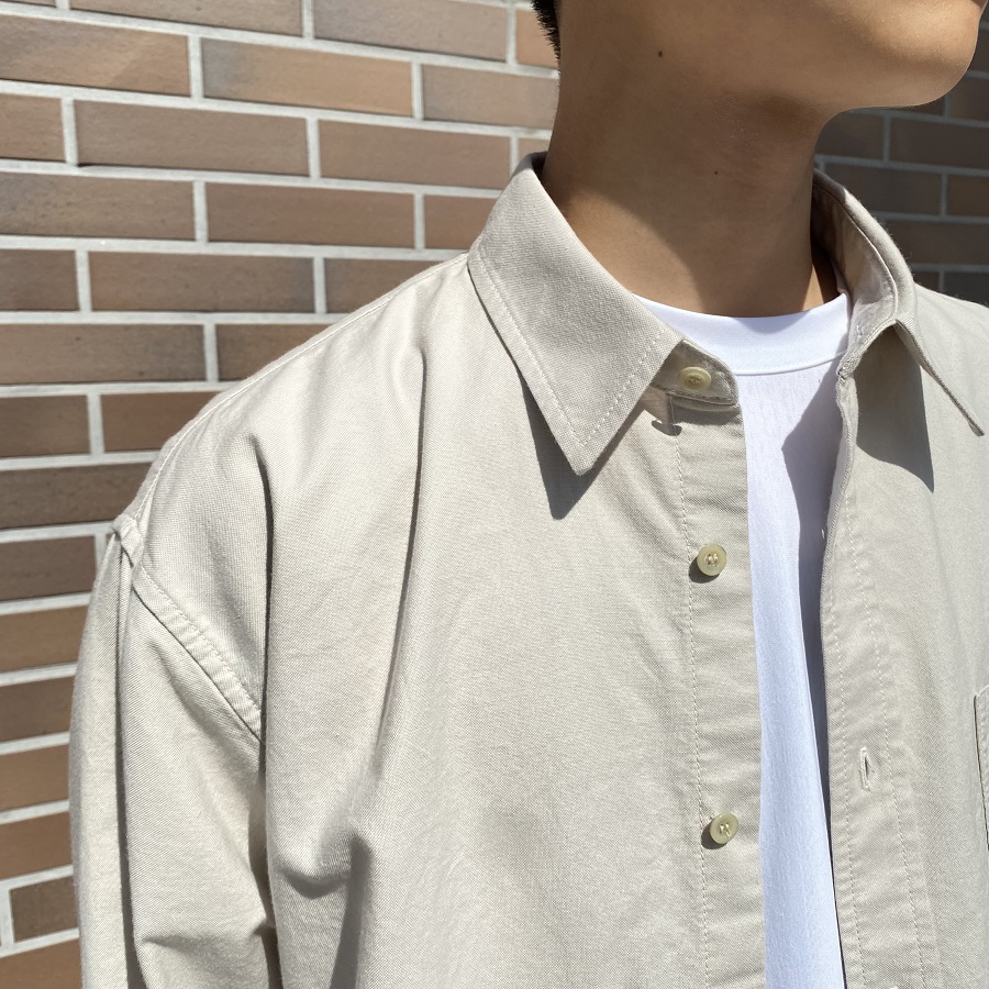 WEWILL ウィーウィル CROPPED SHIRT クロップドシャツ