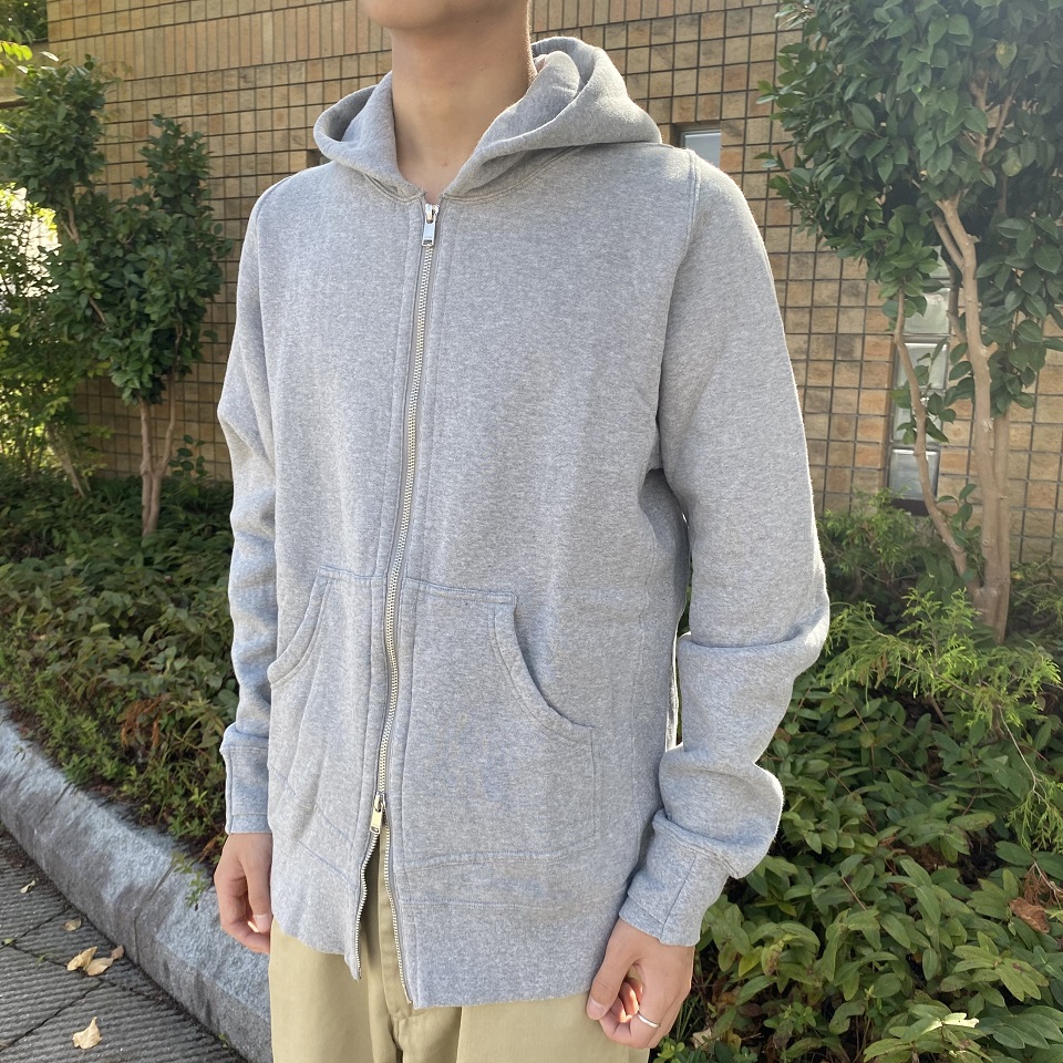 nonnative ノンネイティブ DWELLER FULL ZIP HOODY COTTON SWEAT H.GRAY パーカー