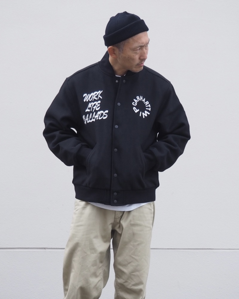 Carhartt WIP】 新作のブルゾン届いてます。 “WORK VARSITY BOMBER 
