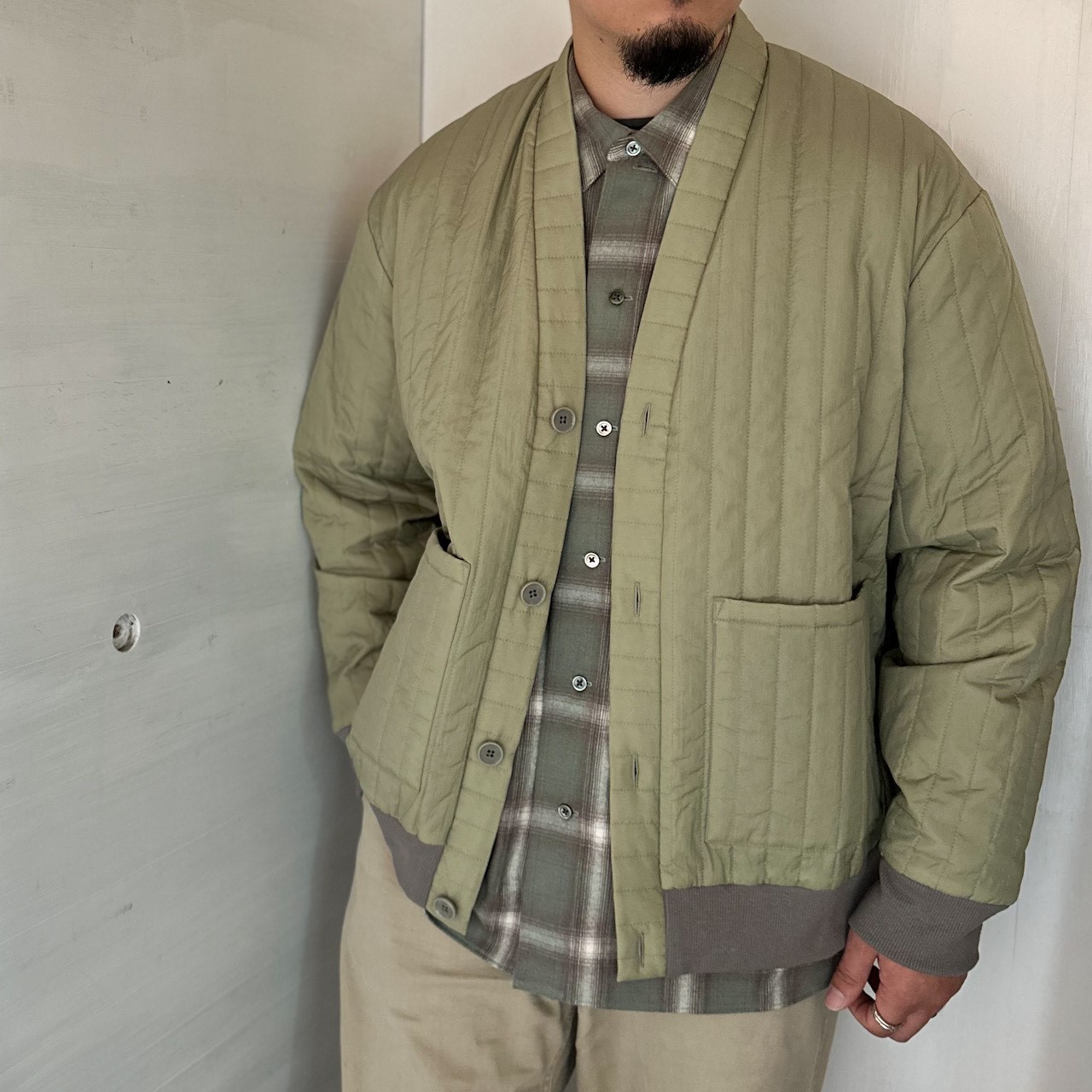 POLYPLOID KNIT CARDIGAN 