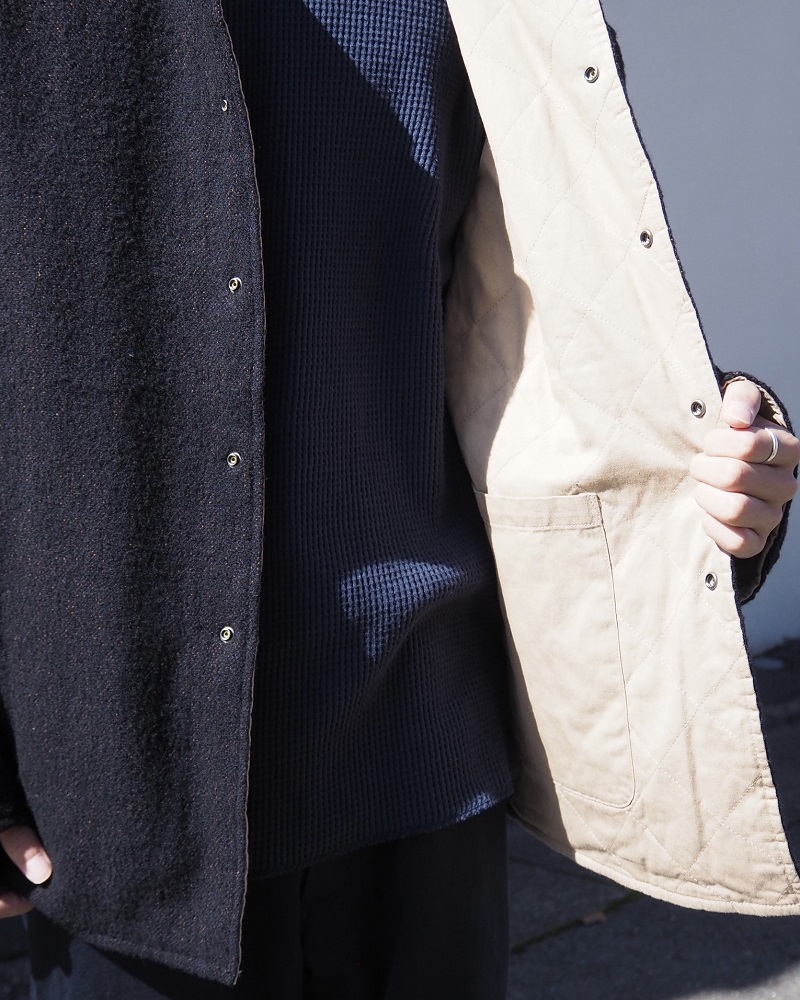 nanamica ナナミカ Reversible Insulation Jacket (N_Navy) SUAF362