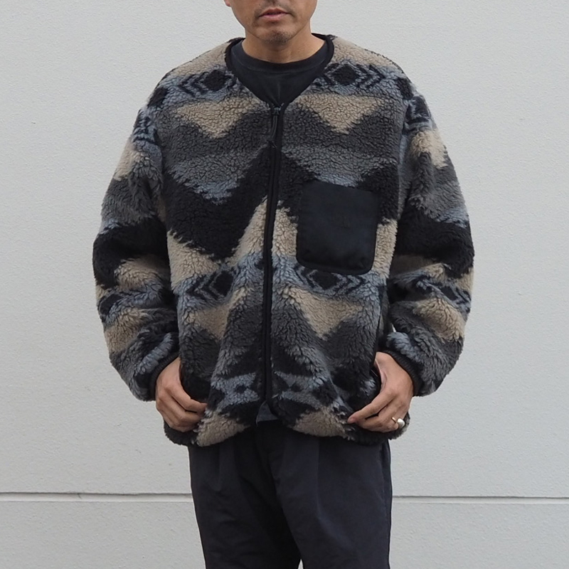 NP Wool Boa GORE-TEX INFINIUM™ Field Cardigan NA2354N　ノースフェイス パープルレーベル ナナミカ フリース ゴアテックス