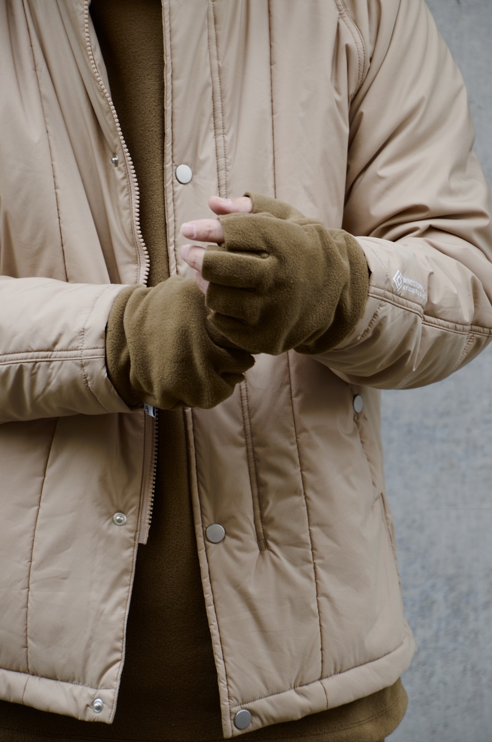 nonnative ノンネイティブ HIKER CUT OFF GLOVES POLY FLEECE POLARTEC＠ BY GRIP SWANYⓇ