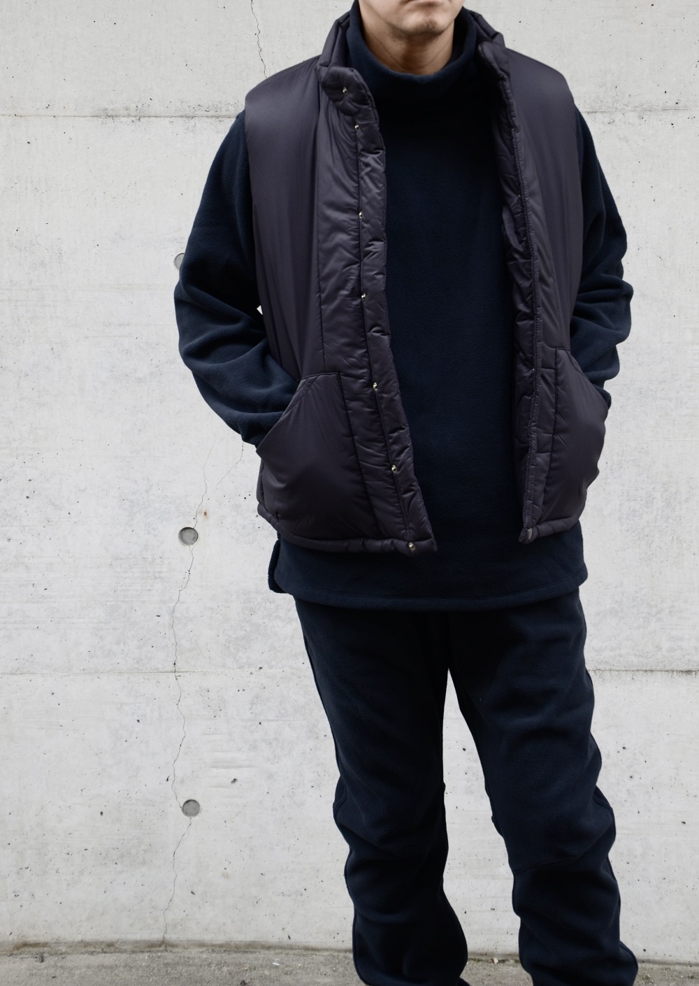 nonnative ノンネイティブ DWELLER TURTLE NECK PULLOVER POLY FLEECE POLARTECⓇ HIKER EASY PANTS POLY FLEECE POLARTECⓇ