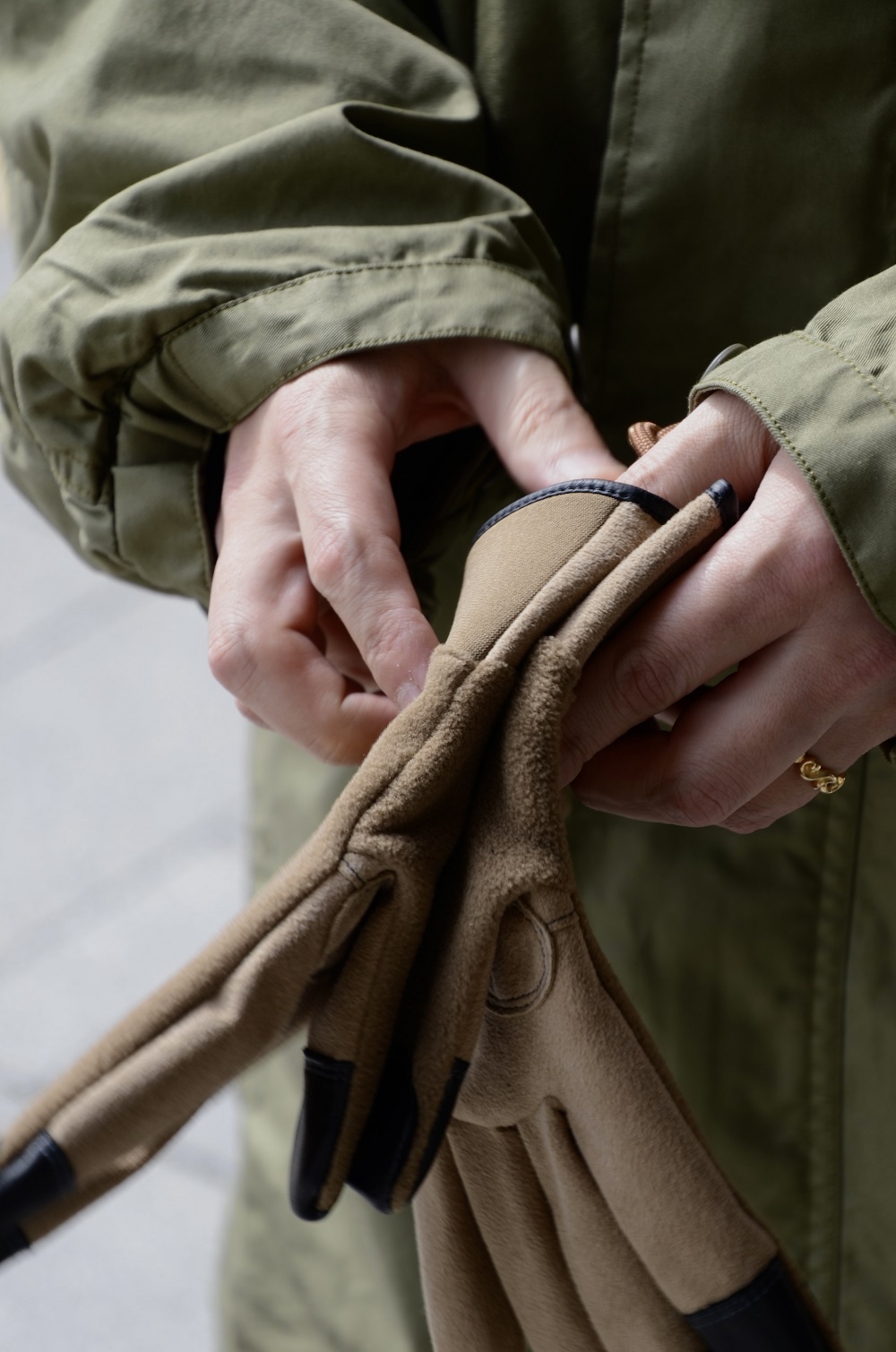 nonnative ノンネイティブ HIKER GLOVES POLY FLEECE POLARTEC＠ BY GRIP SWANYⓇ