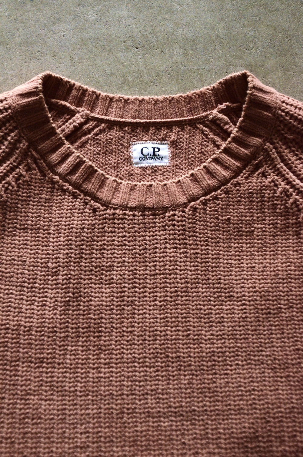 C.P.Company シーピーカンパニー コットンクルーネックニット