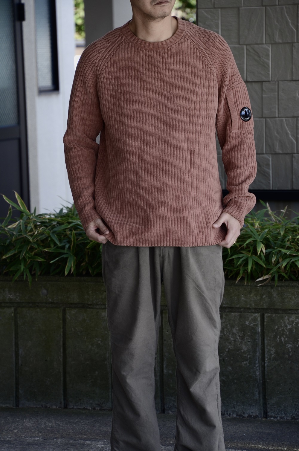 C.P.Company シーピーカンパニー コットンクルーネックニット