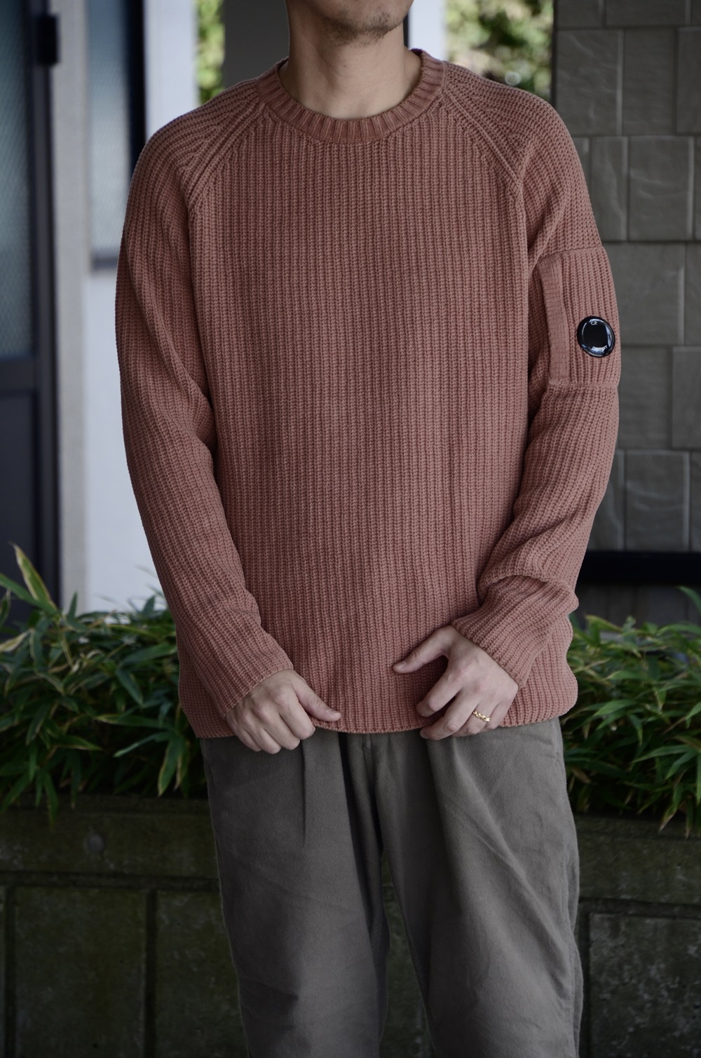 C.P.Company シーピーカンパニー コットンクルーネックニット