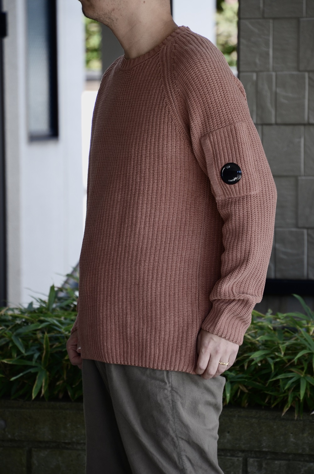 C.P.Company シーピーカンパニー コットンクルーネックニット
