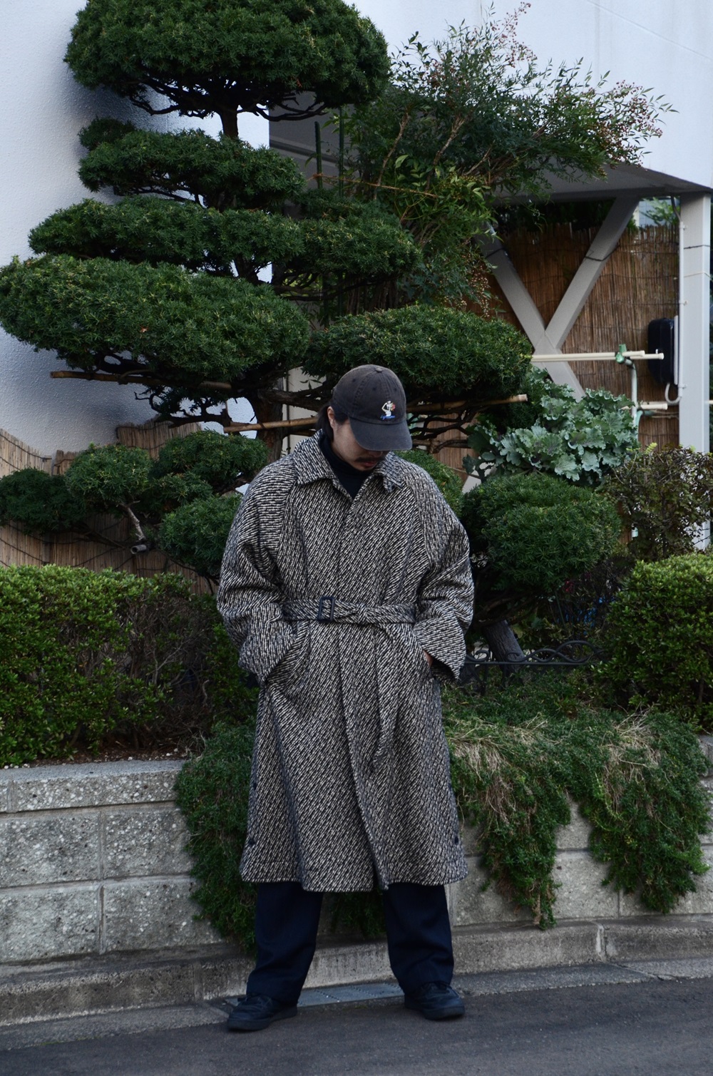 YOKE】今シーズンの目玉 “WOOL NEP TWEED BALMACAAN COAT” | CIENTO BLOG