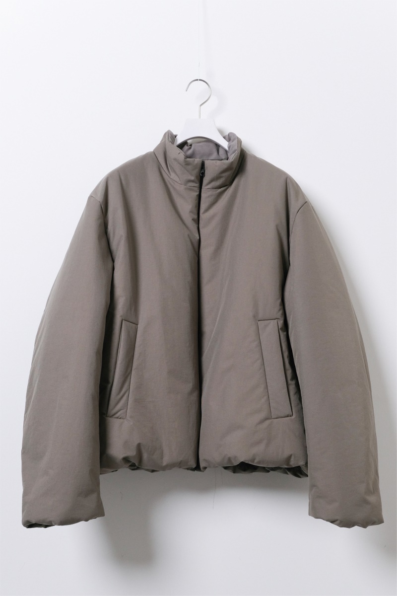 WEWILL SOLID PUFFER JACKET ウィーウィル 中綿ブルゾン カーキ