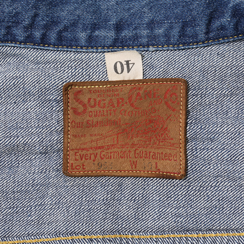 SUGAR CANEのDENIM JACKET 1953 AGED MODEL | CIENTO BLOG