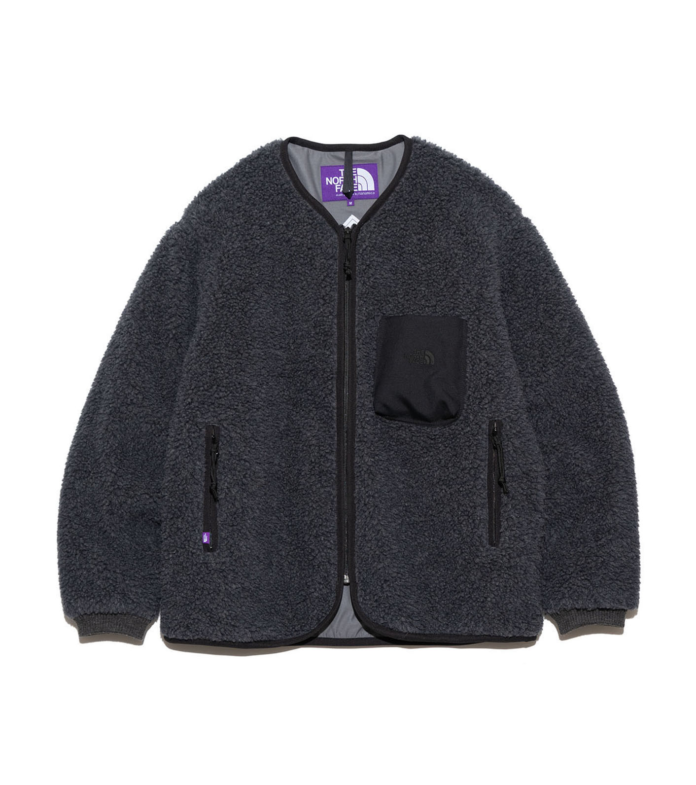 THE NORTH FACE PURPLE LABEL】Wool Boa WINDSTOPPER Field Cardigan