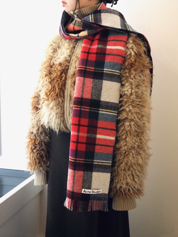 Acne Studios】ミックスチェックスカーフ | CIENTO BLOG