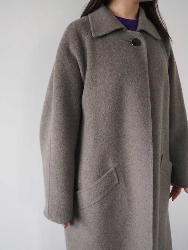 【CINOH】上質な “WOOL CASHMERE W FACE COAT” | CIENTO BLOG