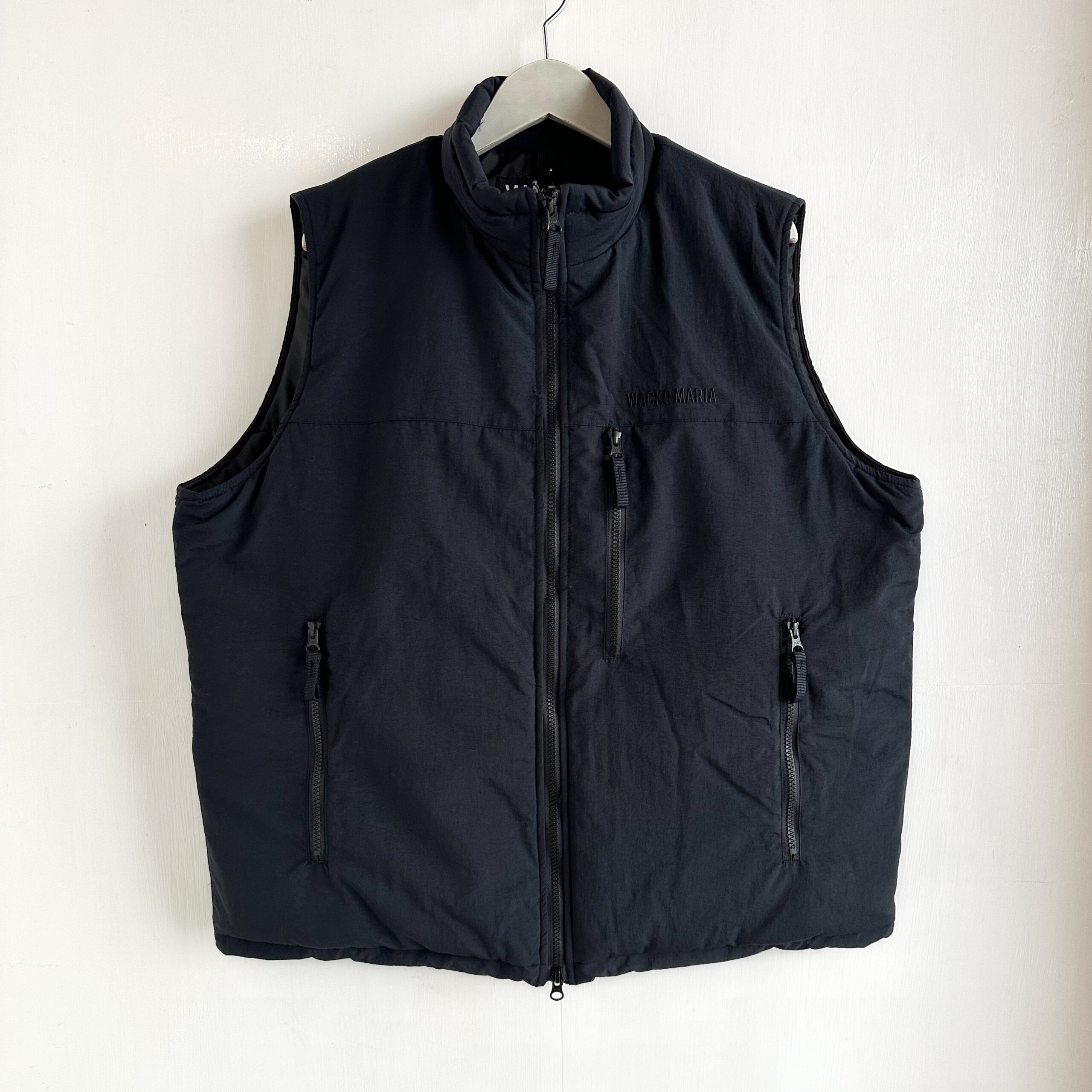 WACKO MARIA】NYLON PADDING VEST / ベスト (WACKO MARIA/ベスト・ジレ 