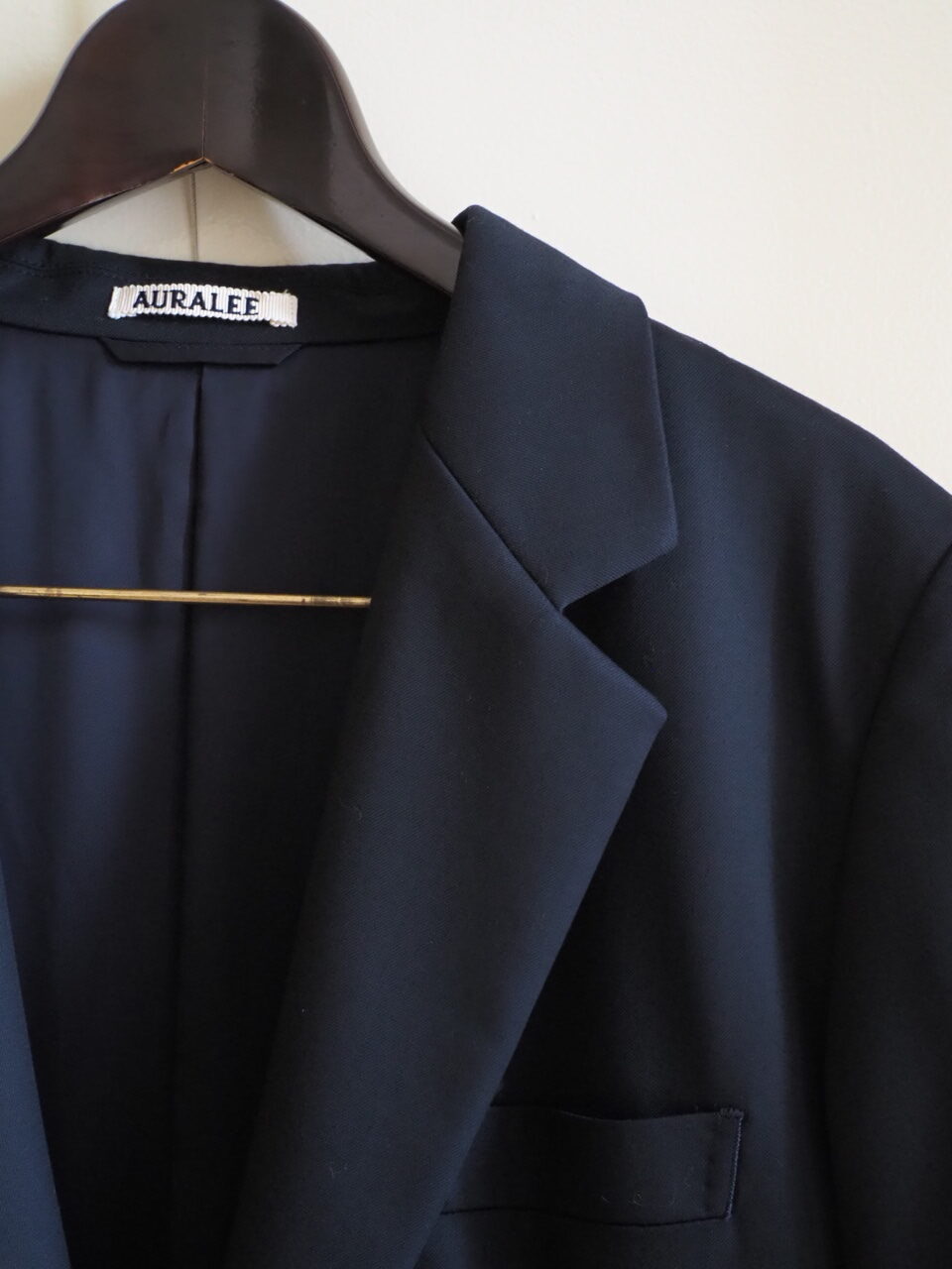 AURALEE】SUPER FINE WOOL TWILL JACKET & FIELD PANTS | CIENTO