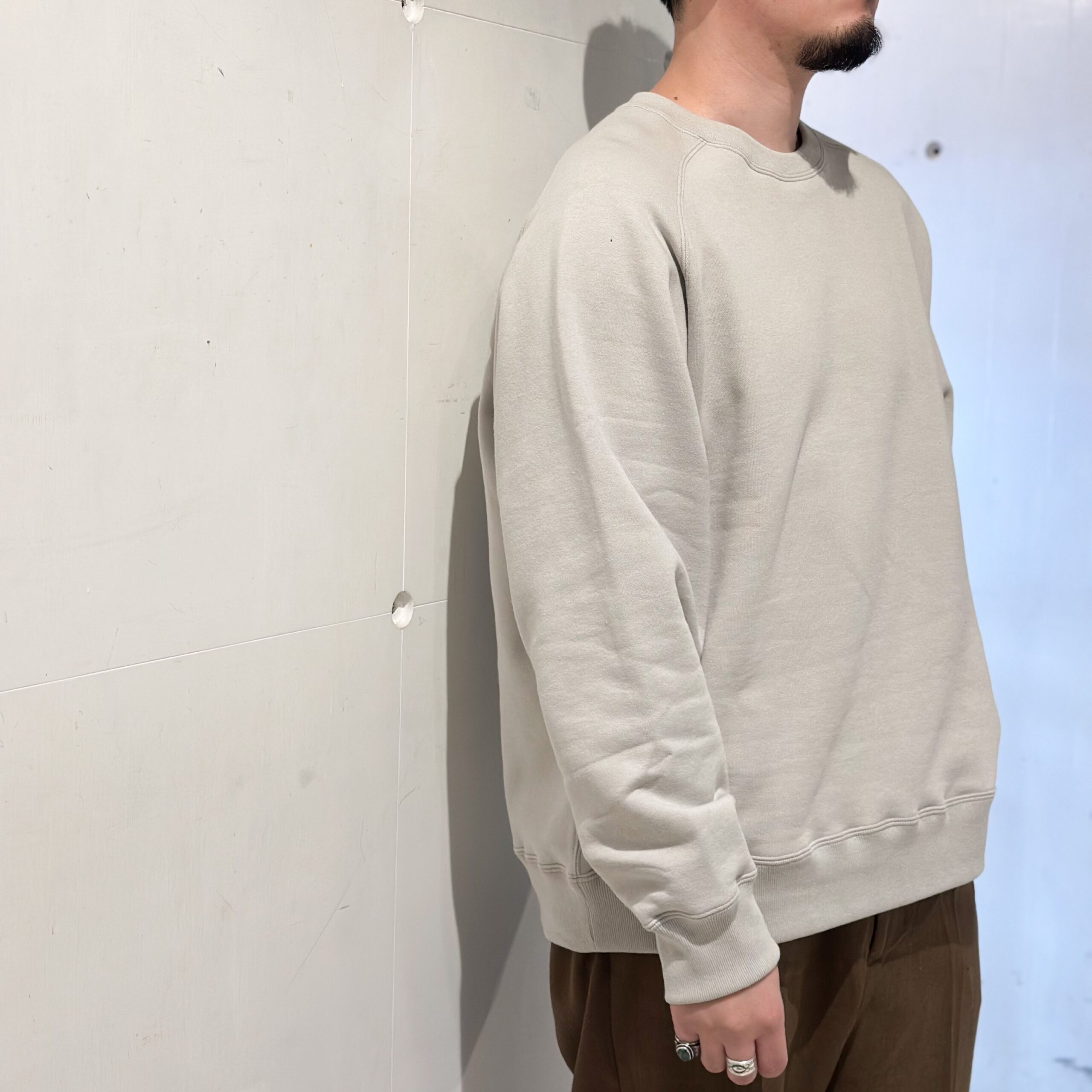 POLYPLOID】-RAGLAN CREW NECK C・OVERSIZE LONGSLEEVE C- | CIENTO BLOG