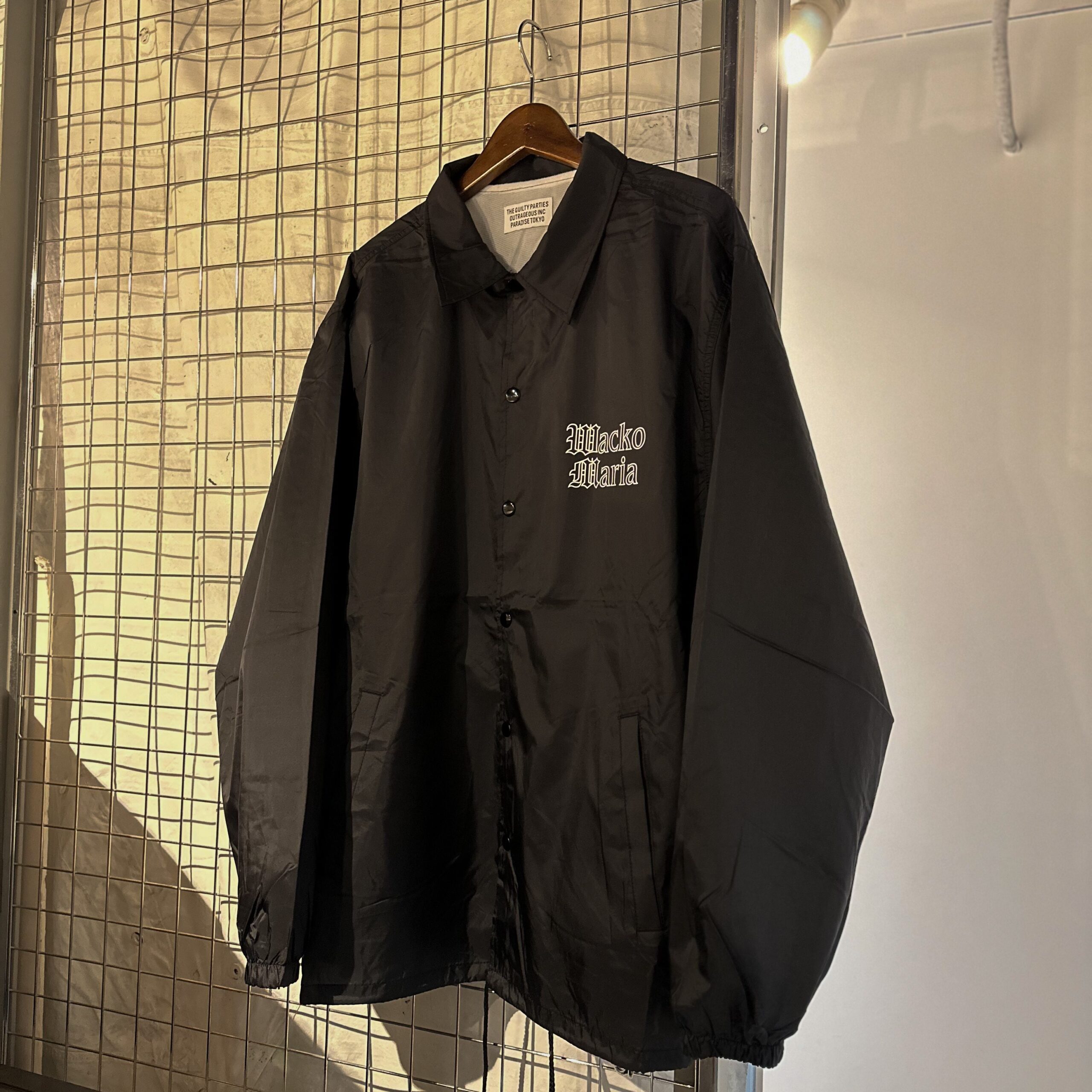 WACKO MARIA】-COACH JACKET- | CIENTO BLOG