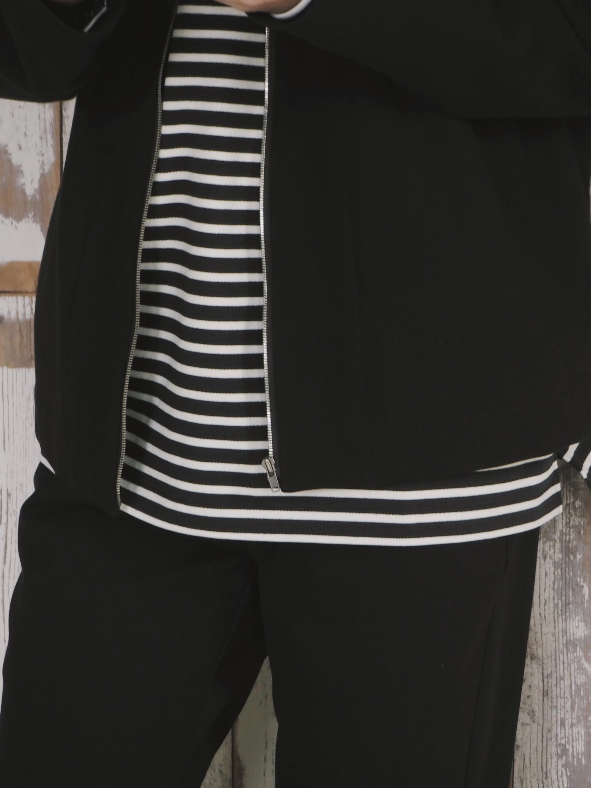 WEWILL ウィーウィル ZIP UP CARDIGAN TRACK PANTS k