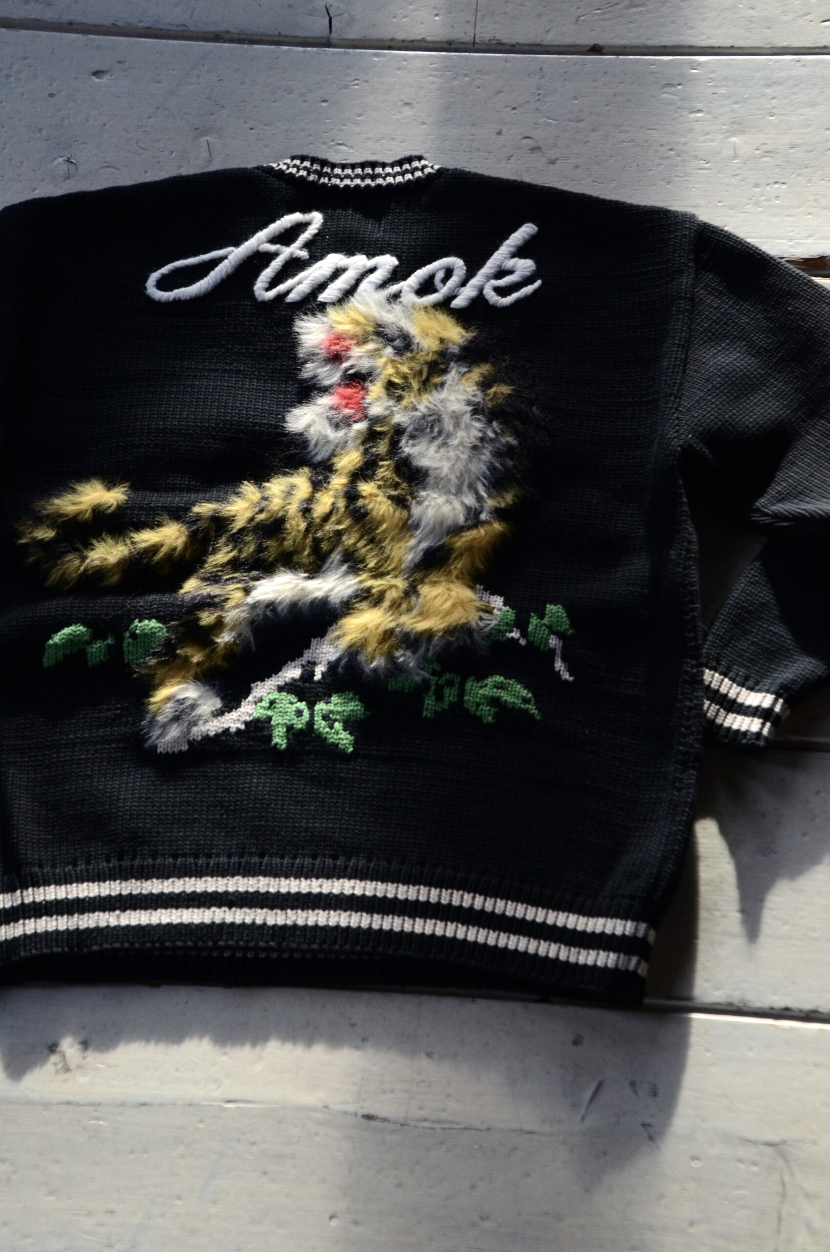 amok アモク TIGER KNIT 24SS タイガーニット